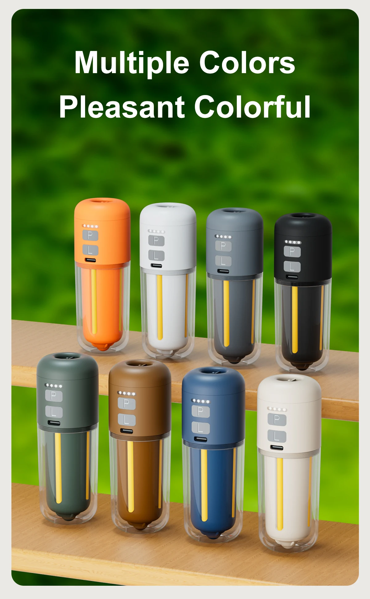 NEUE Tragbare Luftpumpe für Aufblasbare Gegenstände 430L/min Ultraschnelle Luftmatratzenpumpe, 2000 mAh Akku & Campinglampe, Elektrische Luftpumpe – Detail 13