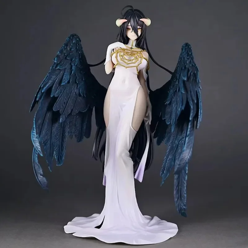 

Фигурка Верлорд Альбедо 23 см, коллекционная модель из ПВХ, сексуальные куклы-девушки, украшение для стола, статуэтка, игрушки, подарки на день рождения для мальчиков