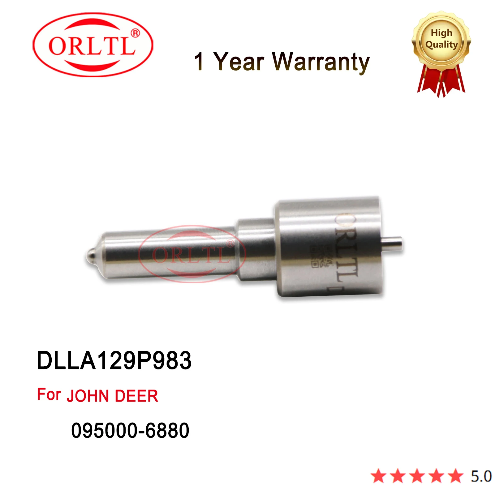 DLLA129P983 Common Rail Injector Nozzle Kits DLLA 129P 983 For JOHN DEER 095000-6880 095000-8811 RE532216