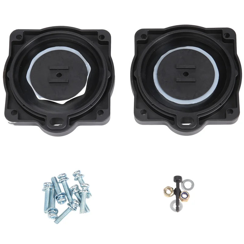 LICE-สําหรับ Hiblow Hp-80/Hp-60 Air ปั๊มไดอะแฟรม Rebuild ชุดซ่อมวาล์วอากาศติดตั้งเครื่องซักผ้า 80PC000042P ตัวกรองไดอะแฟรม