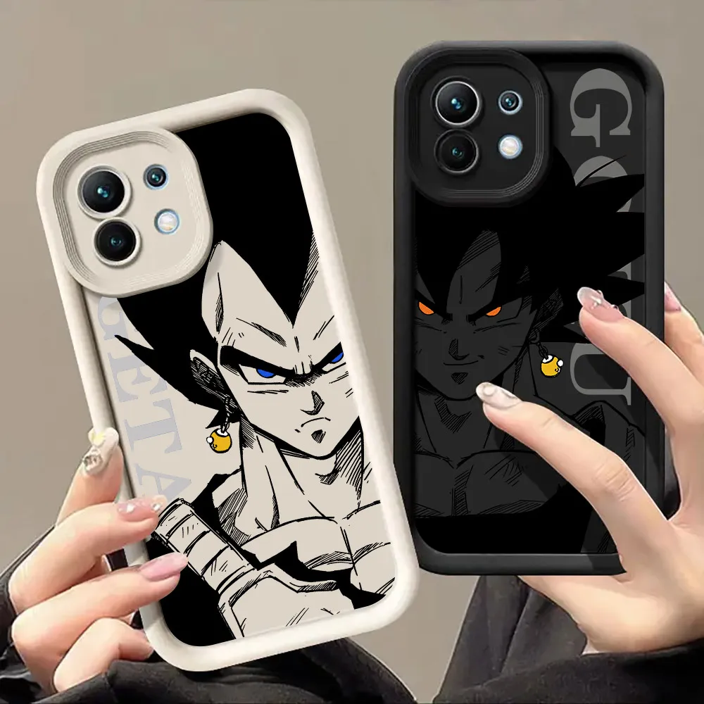 

Dragons Balls Z Vegeta GOKU Anime Case For Xiaomi 15T 14T 13T Pro 15 Ultra 17Pro Max Poco F7 X7 X6 F5 M6 M7 Pro Soft Phone Cover