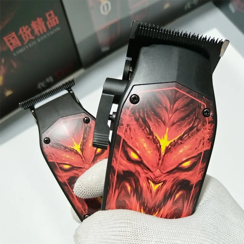 Madeshow New D3 M10+ M11 Set Retro Oil Head Gradient Hair Clipper Rechargeable Hairstylist Special Electric Trimmer