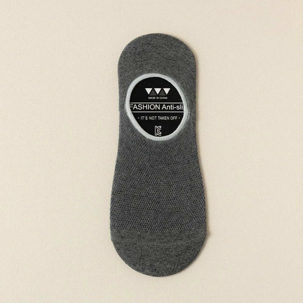 

Comfortable Silicone Non-slip Men's Socks Breathable Anti Odor Low Cut Socks Mesh Thin No-show Sock Men