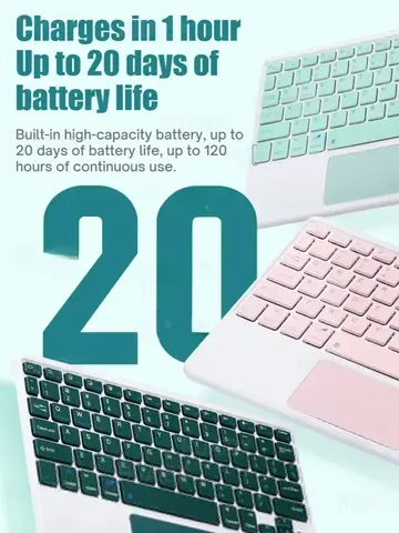 For iPad 10th Generation 2022 10.9 Inch Case with Keyboard,Detachable Wireless Bluetooth Keyboard+Tablet Cover For iPad 10th Gen