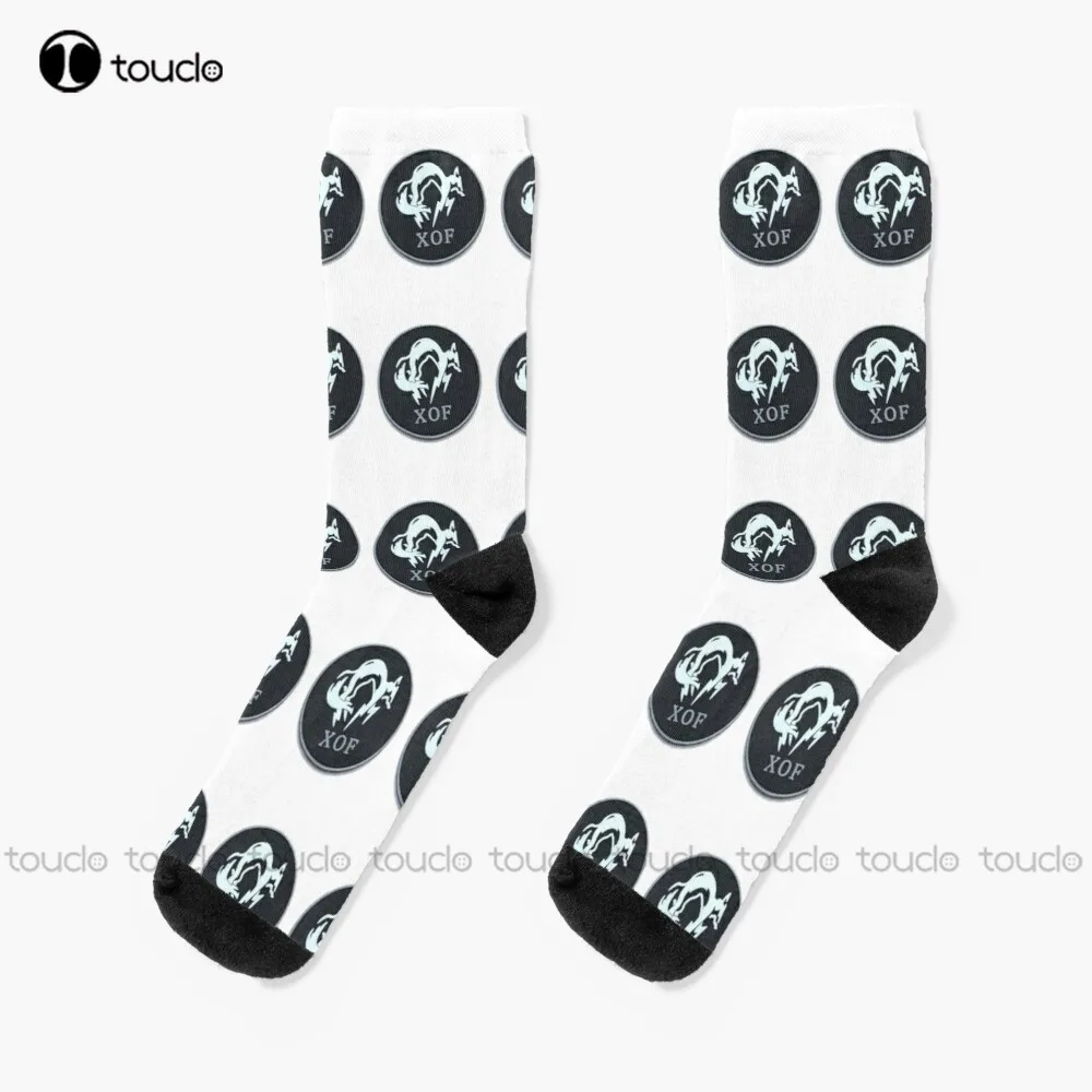 Xof- African Currency Xof Socks Womens Black Socks Fashion Creative Leisure Funny Art Abstract Oil Painting Socks Unisex Adult