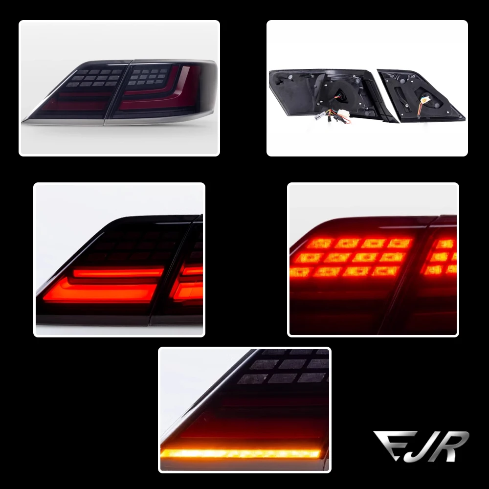 For Toyota Camry 2006-2011 Taillights Assemblies Modified LED Rear Tail Light Trunk Lamp Cars Lights Accessories Brake Turn