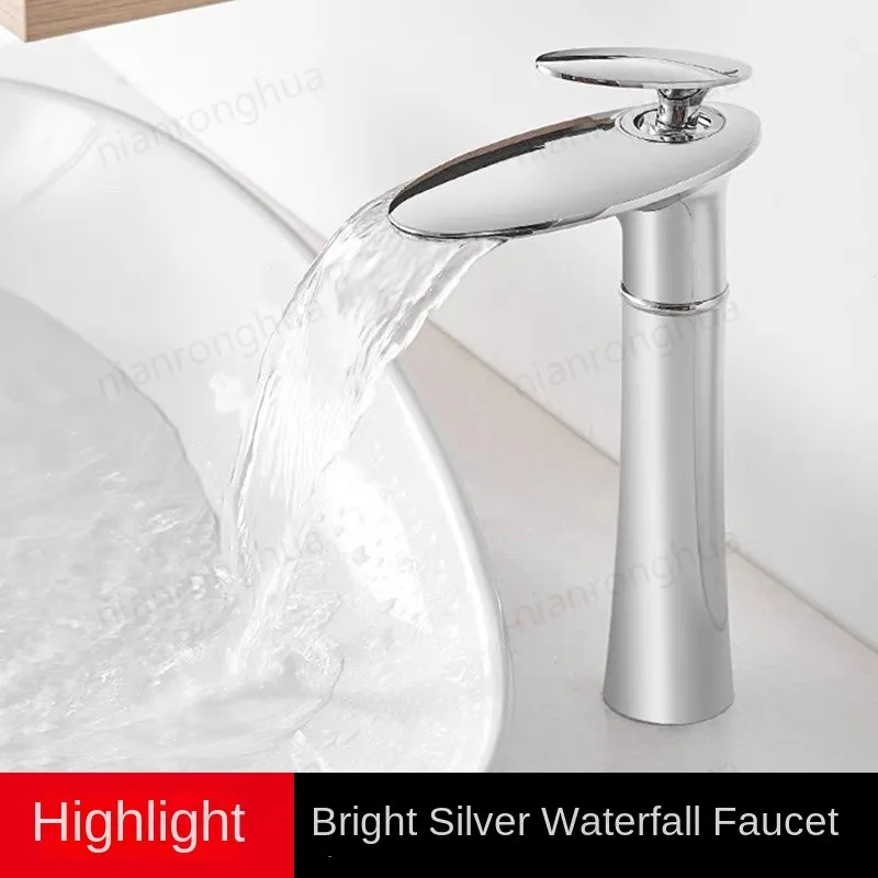 

Silver Kitchen Bathroom Faucet Brush Gungrey White Four Function Black Handle Mixer Hot and Cold Water Taps Deck Faucet
