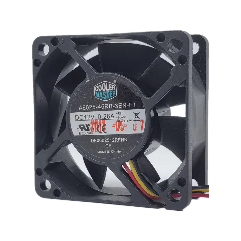 New cool A6025-45RB-3EN-F1 12V 0.26A 6025 6cm chassis cooling fan