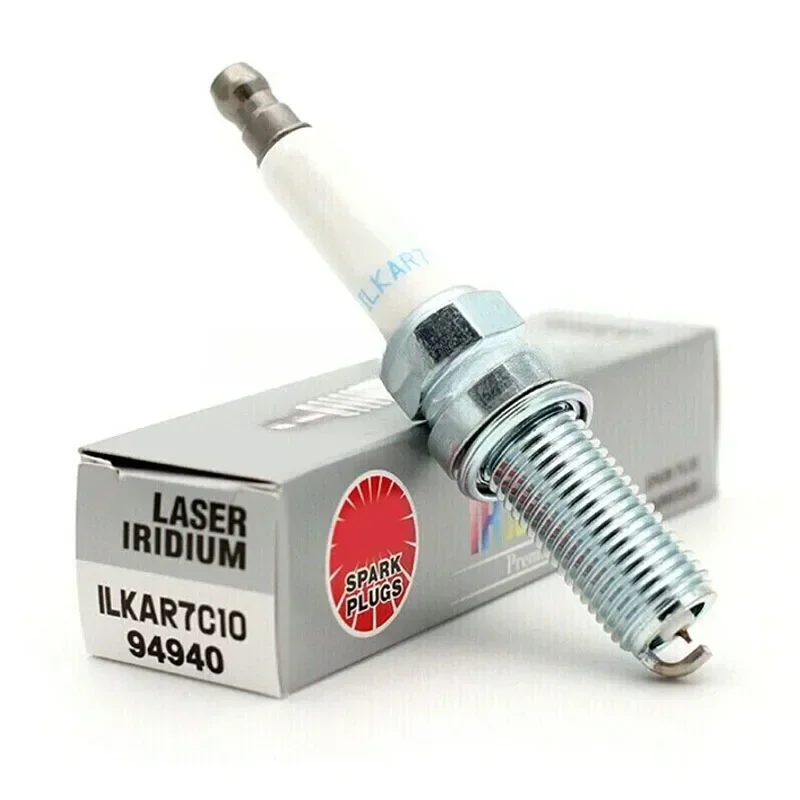 

4/6Pcs Original ILKAR7C10 94940 Laser Iridium Platinuim Spark Plug For JAGUAR F-Type XF XJ Range Rover Discover 5.0