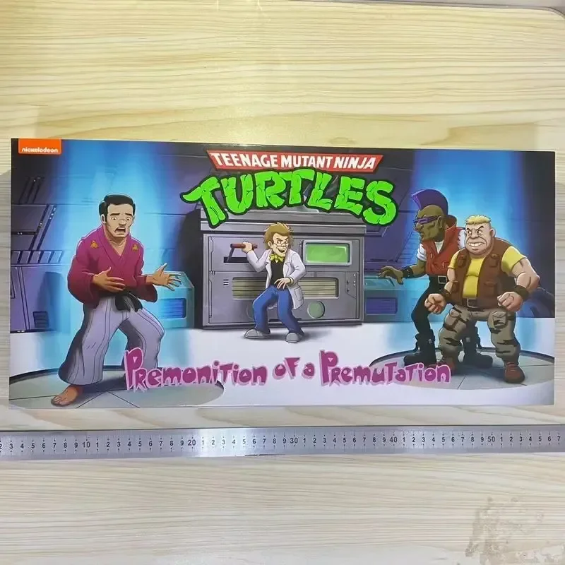 Auf Lager echte Neca 54264 Ninja Turtle Pre Mutation Eindruck Animation 7-Zoll-Actionfigur Sammlung Modell Spielzeug