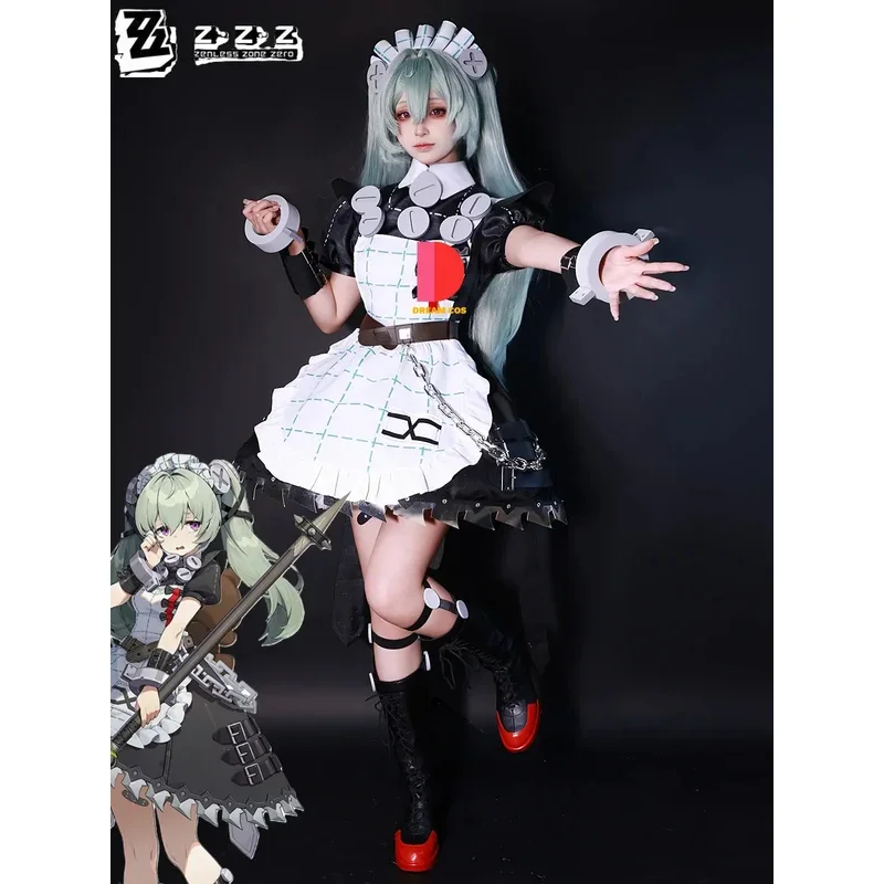 

Zenless Zone Zero Corin Wickes Cosplay Maid Outfit Full Set High Quality Anime Costume Halloween Party Anime Clothes Costume