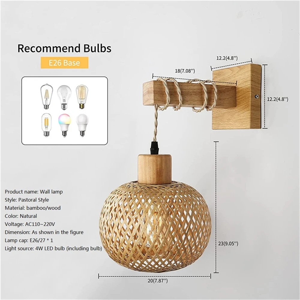 โคมไฟติดผนังข้างเตียงแนววินเทจ - Japan Bathroom.Home บทวิจารณ์และราคา
