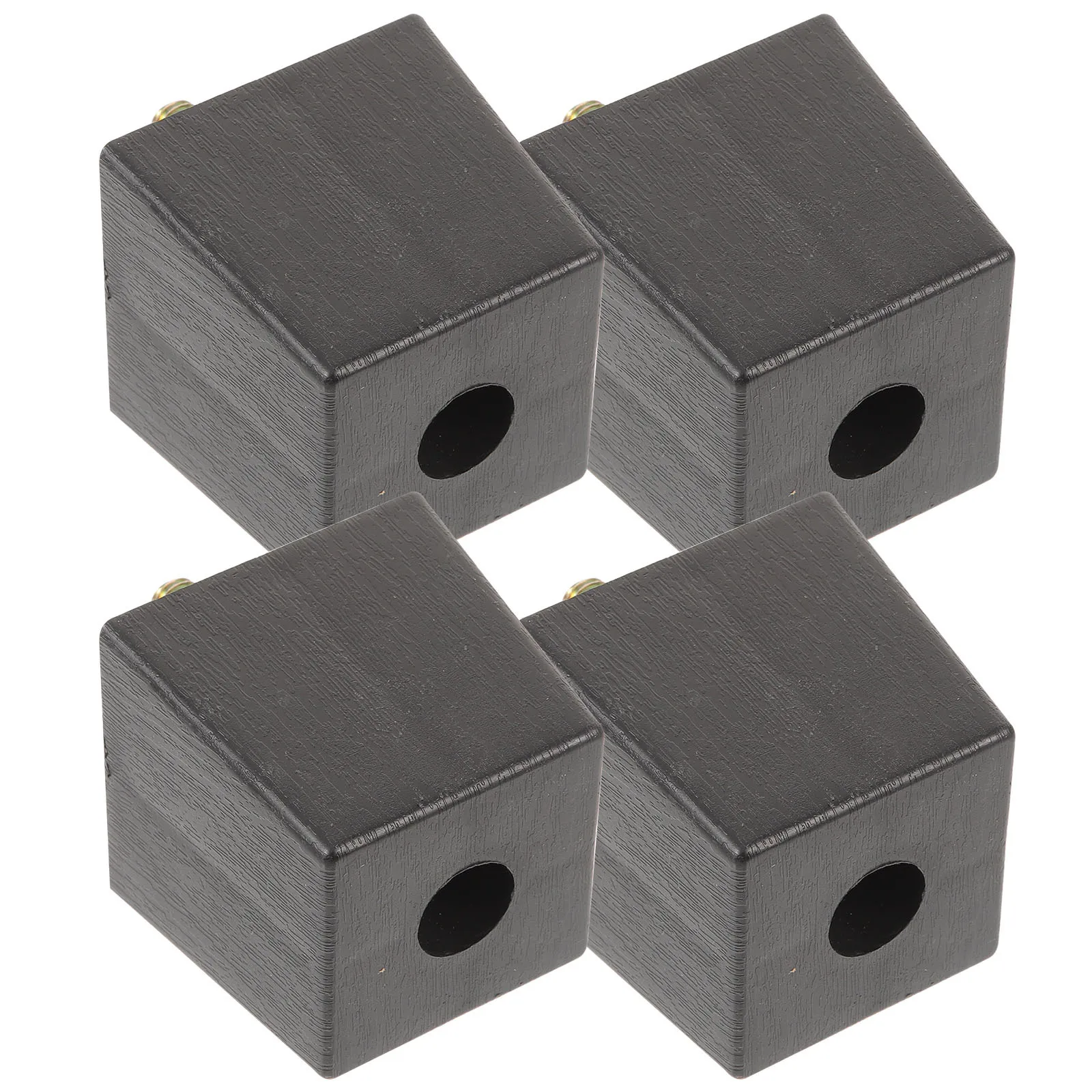

4Pcs Furniture Legs Replacement Plastic Square Heightened Sofa Couch Cabinet Feet Easy Install Couch Legs Furniture Feet