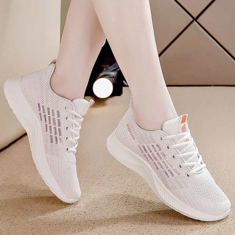 Tenis Feminino 2024 Autumn Women Tennis Shoes Breathable Women Fashion Casual Sports Shoes Womens Sneakers Chaussure Femme