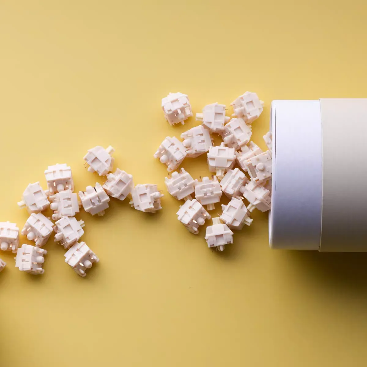 

Механические переключатели XLLAB HMX Butter Silent Switch HP Tactile, 5 контактов, 37г/42г, POM, для игровых клавиатур, с возможностью горячей замены, аксессуары для ПК