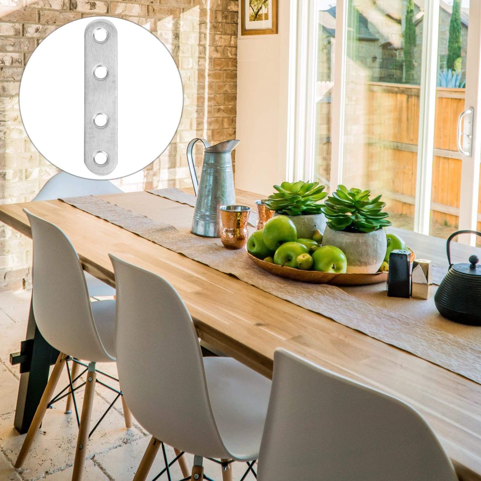 

20pcs 77Mm Stainless Steel Corner Bracket Heavy Duty Metal Braces For Furniture Reinforcement Rust Resistant Silver