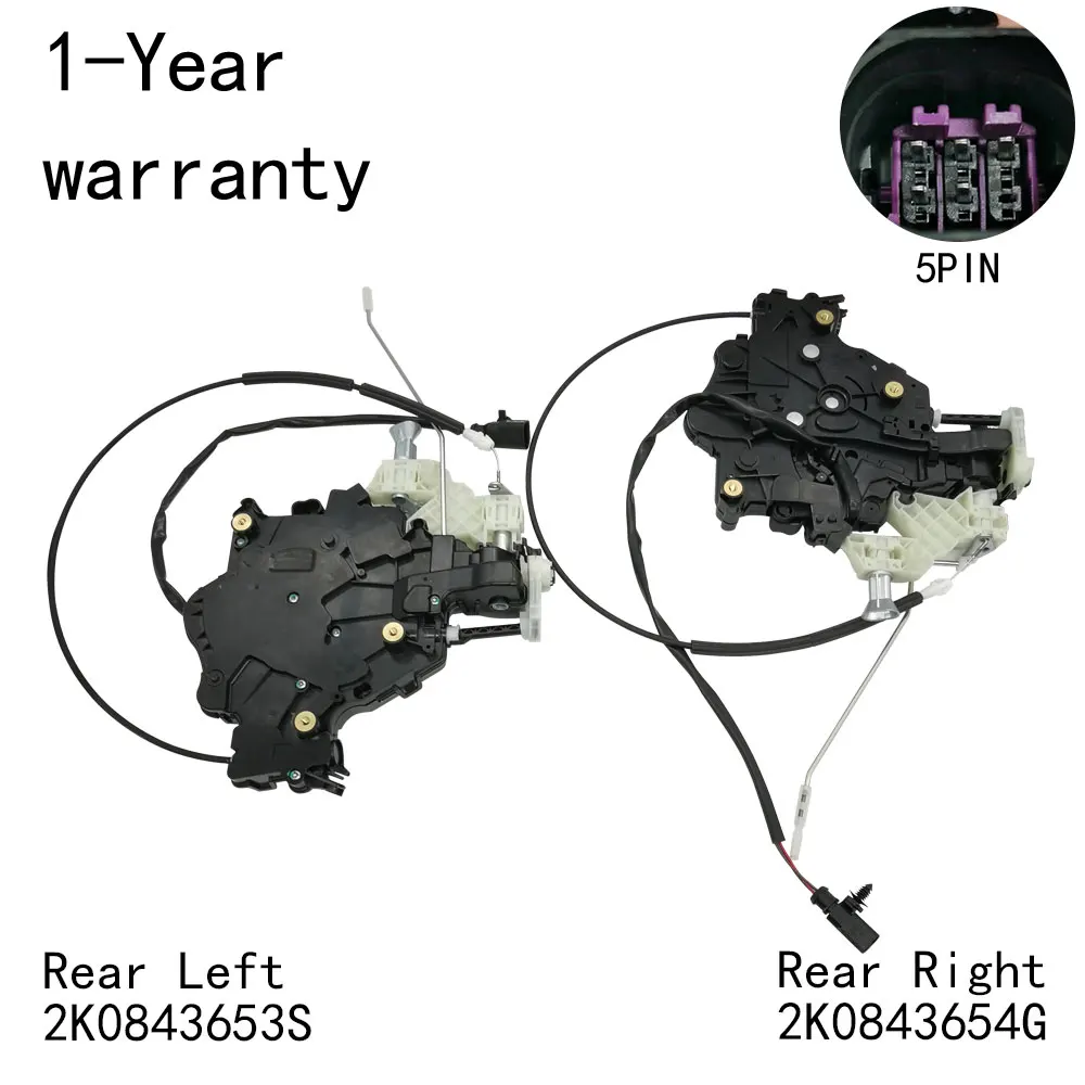 Door Lock Actuator 2K0843653S 2K0843654G For VW Caddy 2004-2008