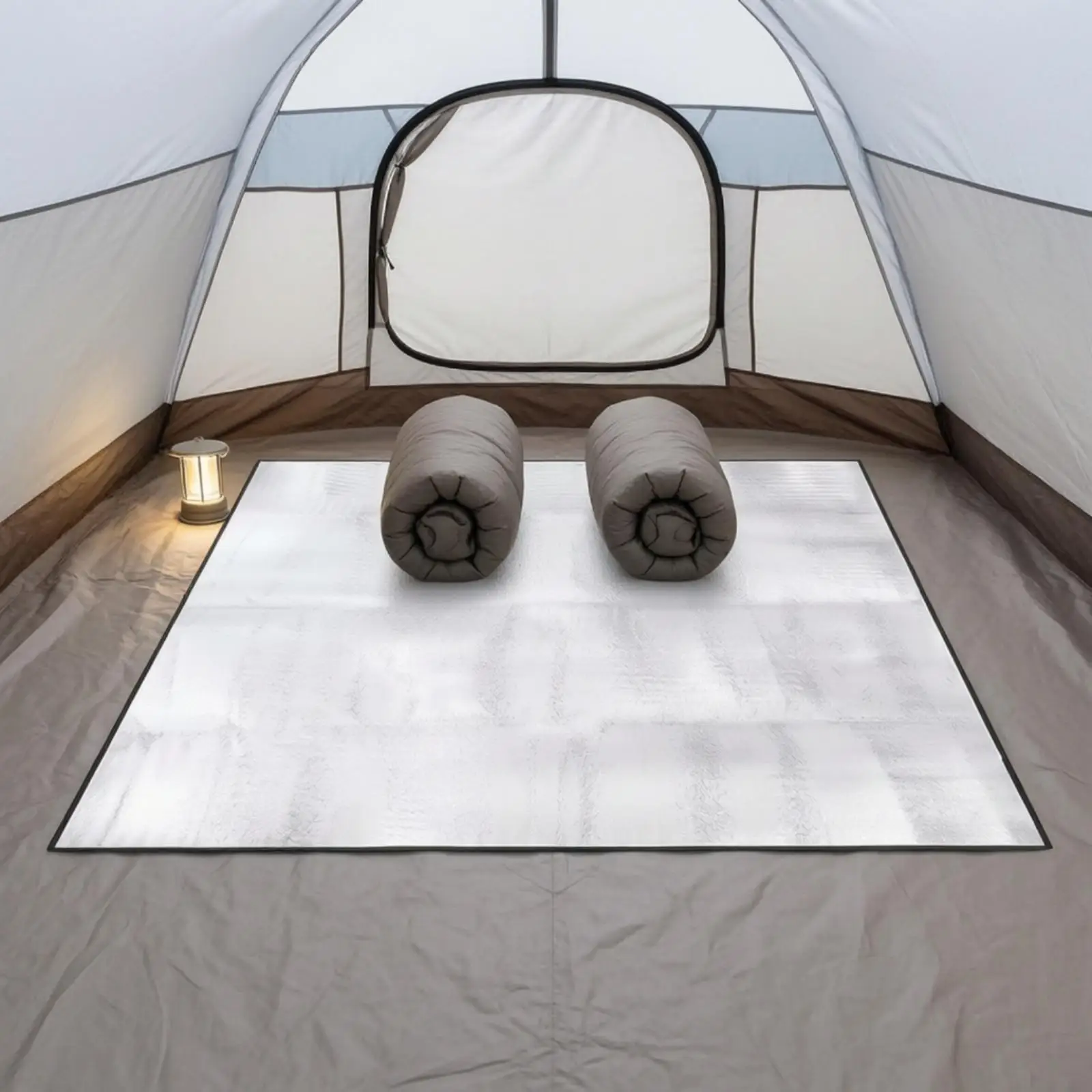 Camping Waterproof Mat Outdoor Moisture Barrier Ground Tarp Foldable Picnic Floor Protection for Tent Insulating Bed Mat