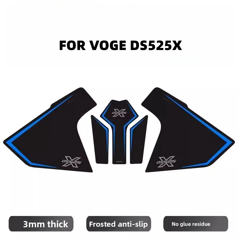 FOR VOGE DS525X DS 525X 525 X DSX525 2024 2025+ Motorcycle 3M Anti Slip Tank Pad Stickers Pad Side Gas Knee Grip Protector Decal