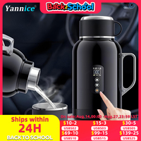1500ml Car Heating Cup with Built-in Mug 12V24V Universal Auto Heating and Thermal Insulation For Trucks Cars Vehicle Travel Use