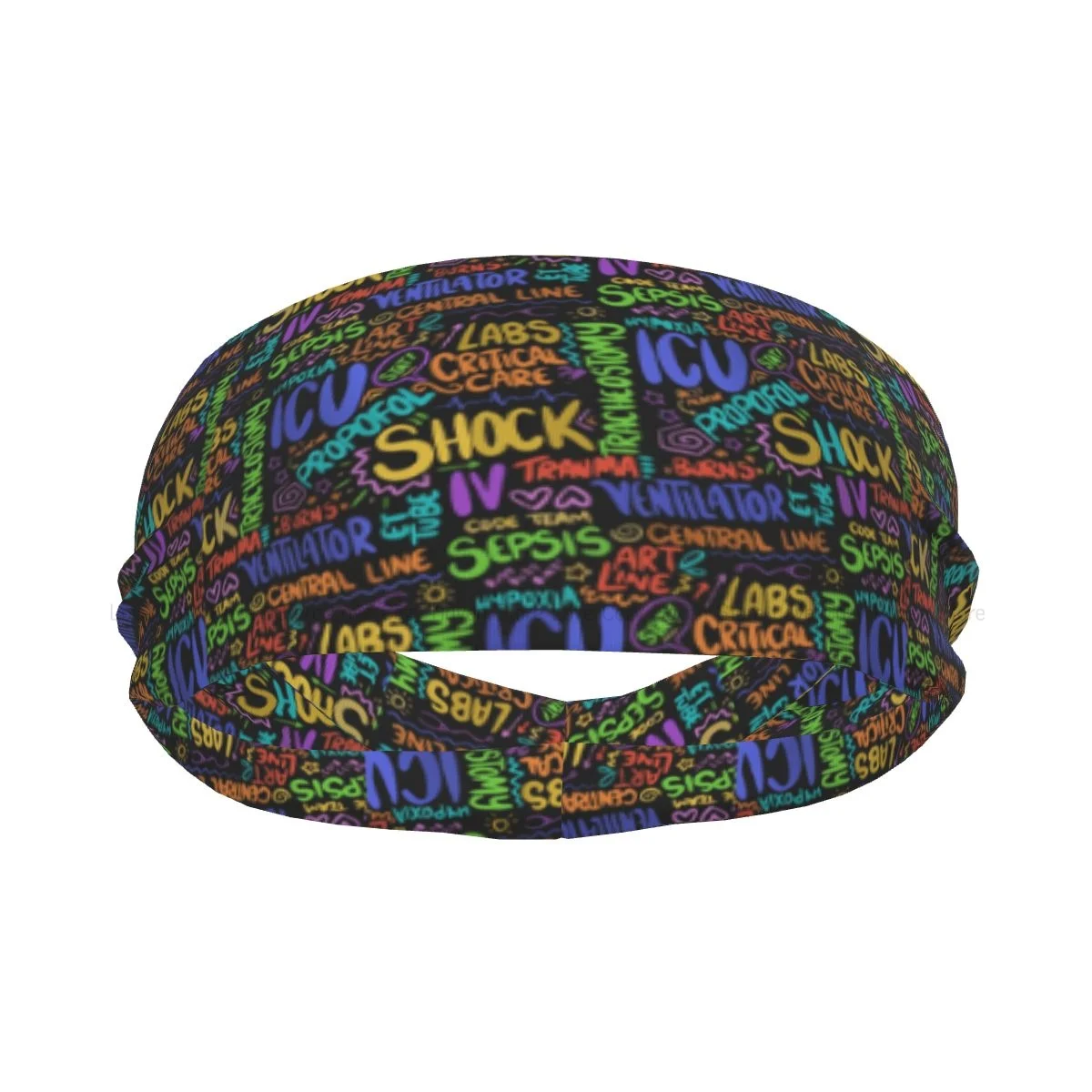 

Спортивная повязка на голову с радужным граффити, эластичные повязки для женщин и мужчин, баскетбол, спорт, тренажерный зал, фитнес, повязка для пота, волейбол, теннис