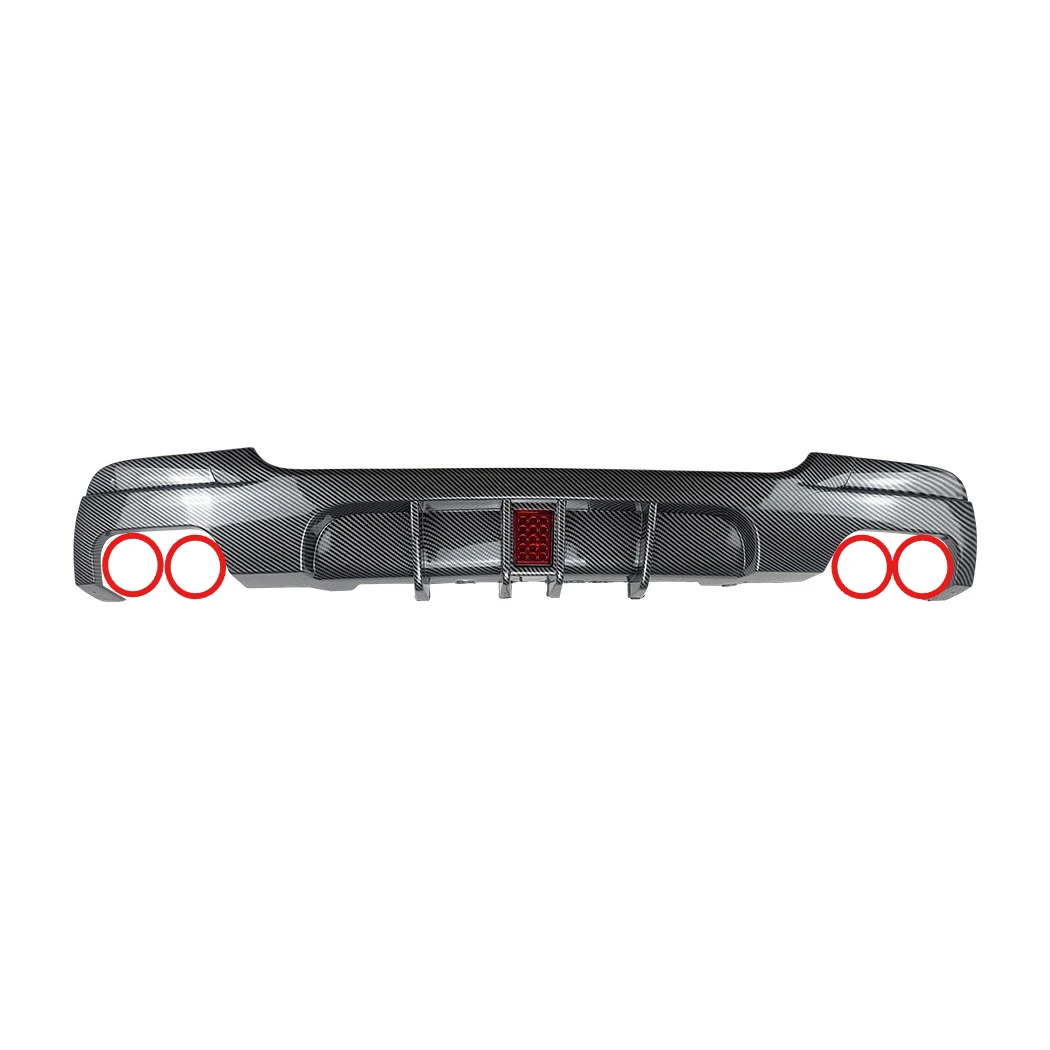 Achterbumperlip voor BMW 3 Serie Coupé E92 E93 2006-2013 voor M Sport MP Style Diffuser Splitters Spoiler Bodykit Exterieur