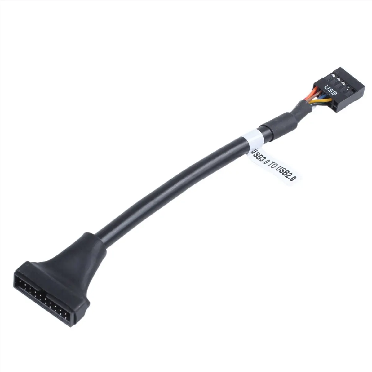 DT75BG 15cm USB 3.0 20 Pin Header Male to USB 2.0 9 Pin Female Adapter Cable