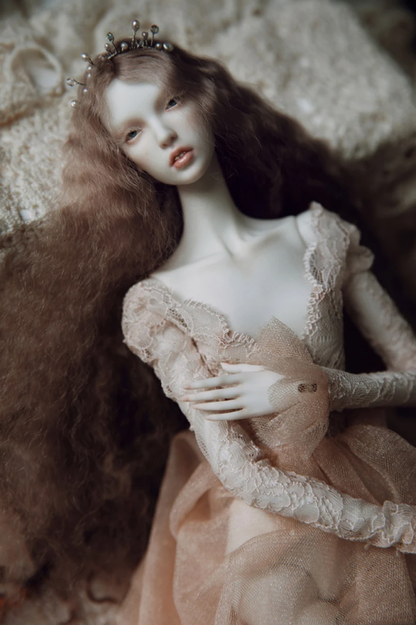 SD Doll BJD Doll 1/4 Popovy Molly A Birthday Present High Quality Articulated Puppet Toys Gift Dolly Model Nude Collection