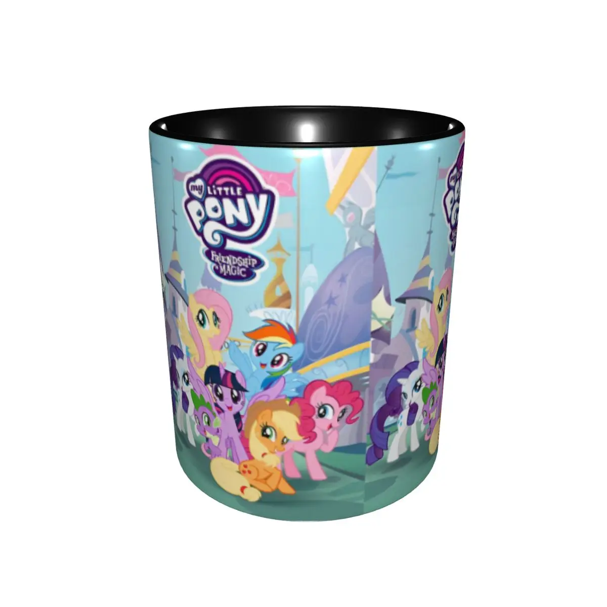 My Little Pony Cartoon Gift Mug for Boys Girls Funny Water Cup Christmas Gifts for Children