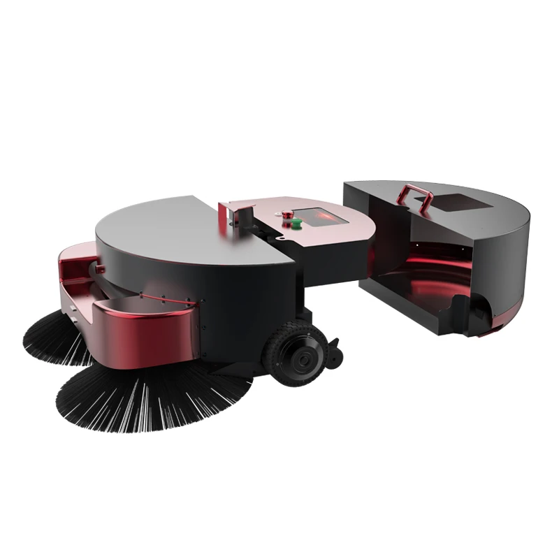 Robot Floor Sweeper-Self-Cleaning