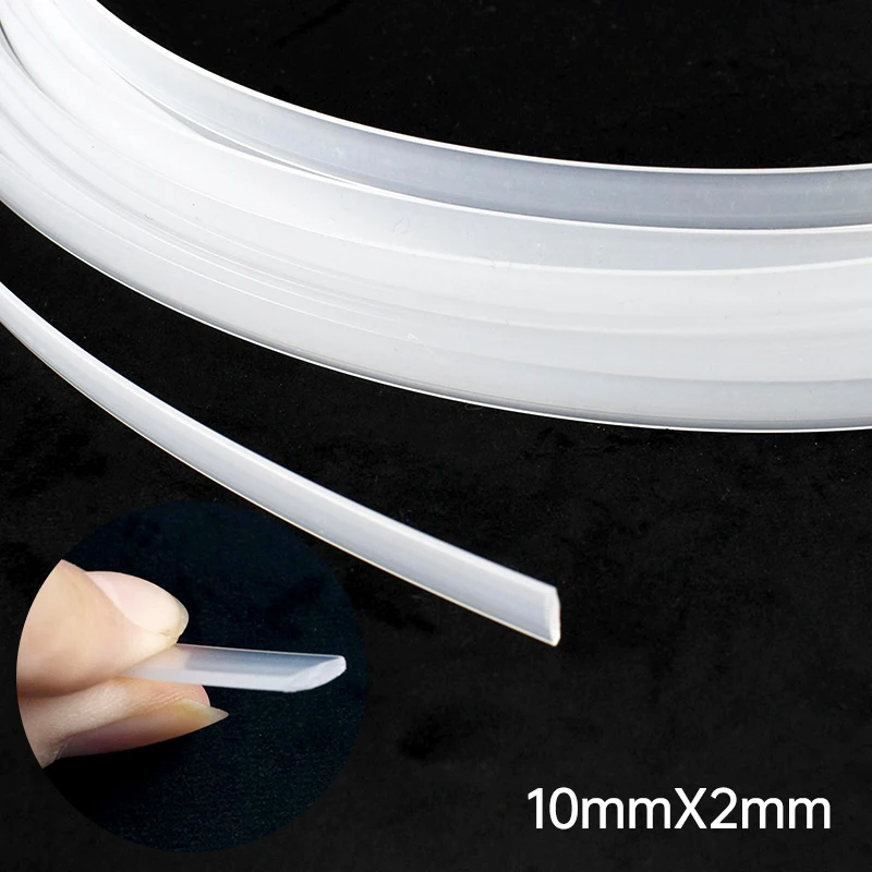 Clear PP Corset Boning Webbing 10mm