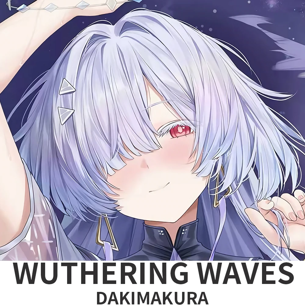 

Наволочка для подушки-дакимакуры Wuthering Waves Mornye, аниме-чехол для подушки для обнимания