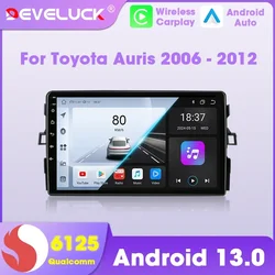 Car Radio For Toyota Auris E150 2006 2007 2008 2009 2010 2011 2012 Carplay Android Auto Multimedia Player DVD Intelligent System