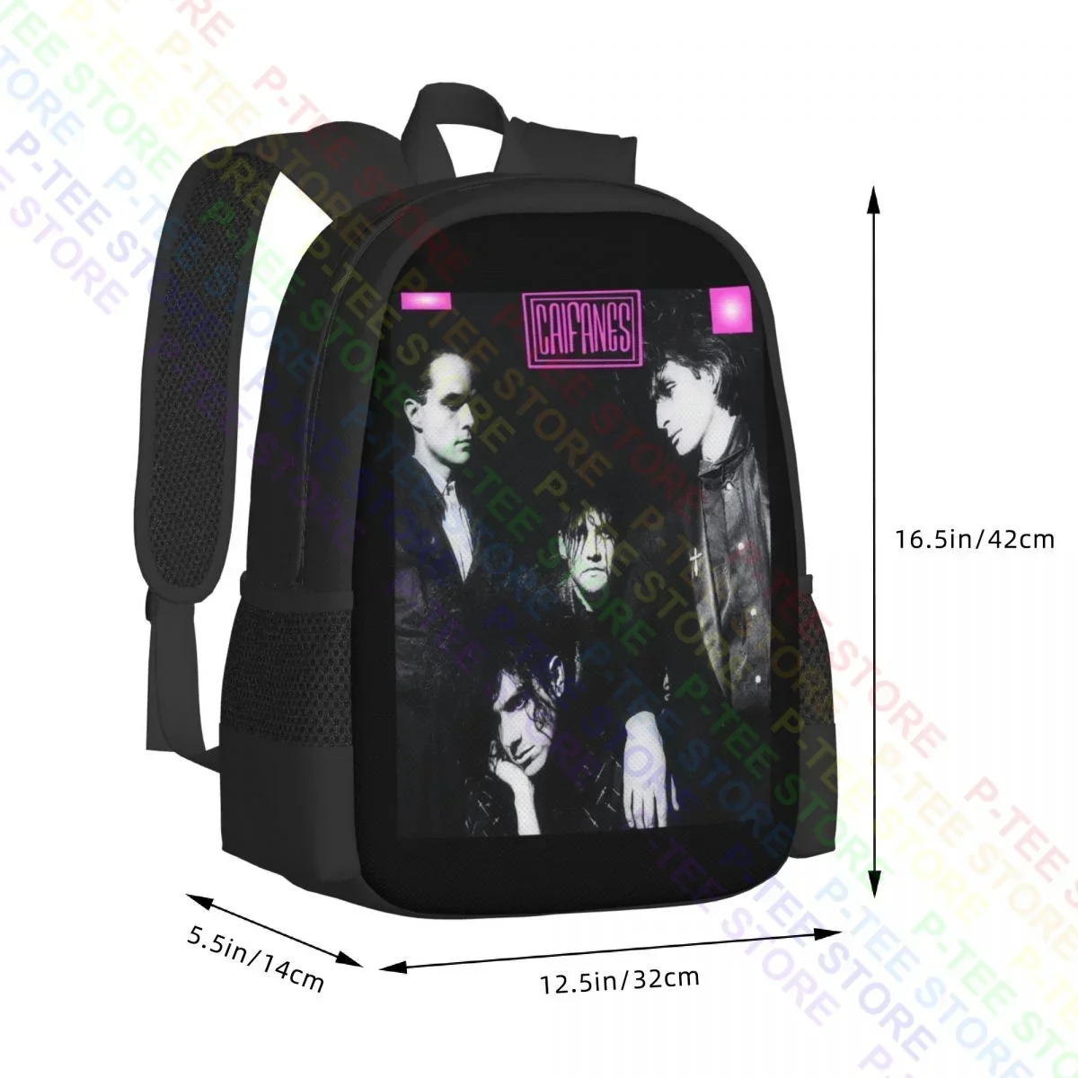 Caifanes Rock Jaguares El Tri Mexico Soda Stereo FobiaBackpack 大容量シューズバッグ ショッピングバッグ