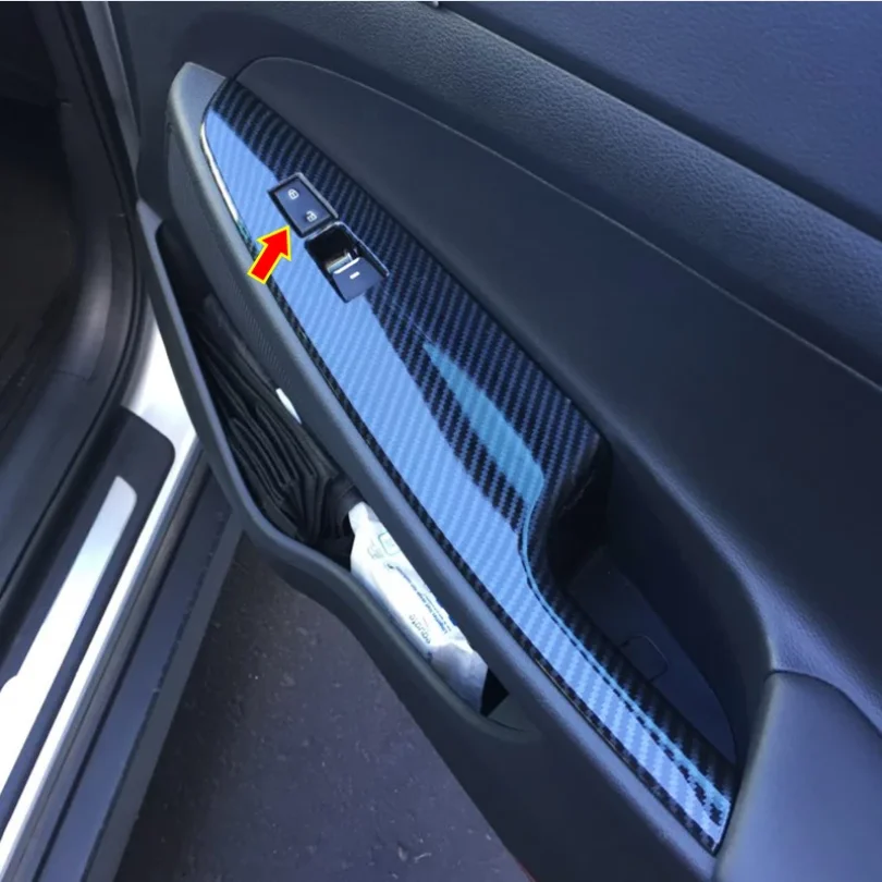 For Hyundai Tucson 2015 - 2020 Accessories  Window Switch Control Door Handle Pul Water Cup Holder Seat Adjustment Cover Trim