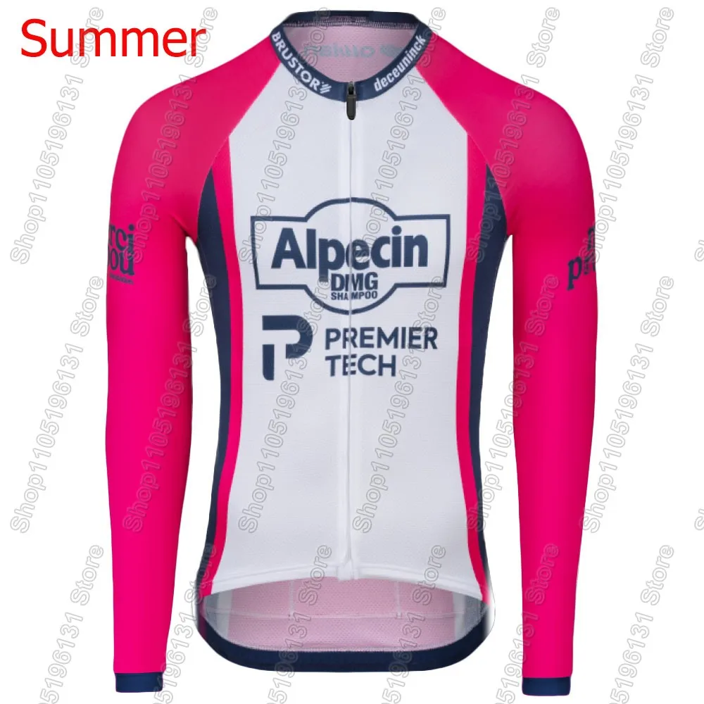 France Tour Alpecin Premier-Tech 2026 Team Cycling Jersey Set MVDP Clothing Suit Long Sleeve MTB Bike Road Pants Bib Ciclismo