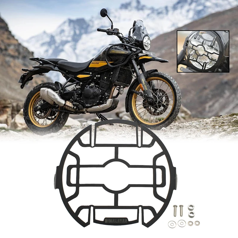 

HIMALAYAN450 2025 новый мотоцикл для Royal Enfield Himalayan 450 2024, защитная крышка для фар, защитная решетка для гриля
