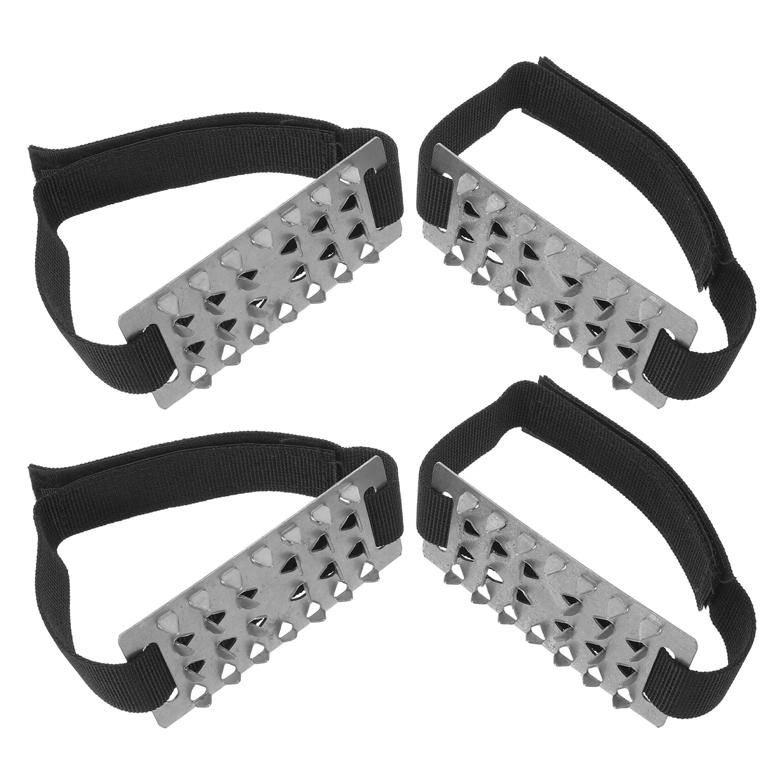 2 stücke Eis Traktion Stollen 26-Zahn Edelstahl Boot Spikes Für Wandern Klettern Laufen Winter Gehen Schnee Sport eis