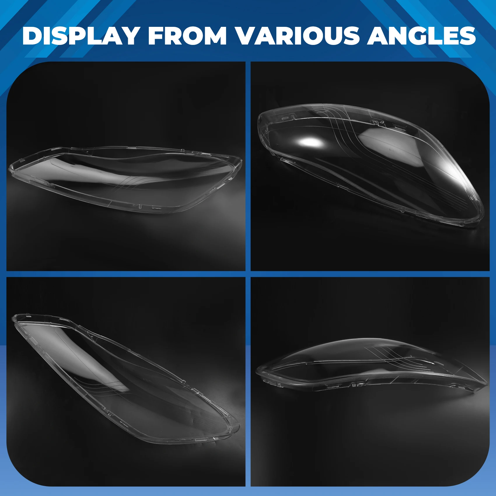 

Колпачки для фар автомобиля, крышка объектива передней фары, абажур, крышка фары, прозрачный корпус для Volvo C30-A74F