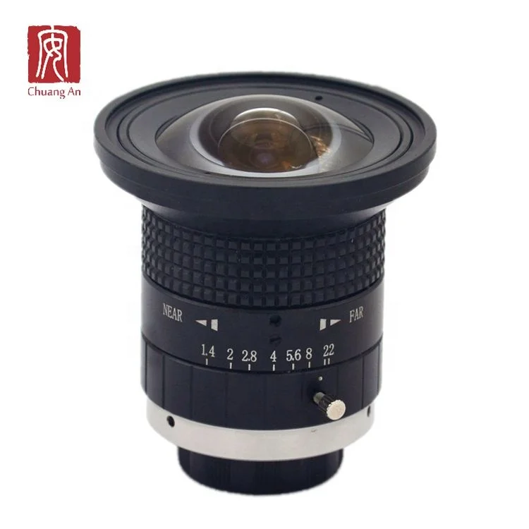 3.5mm F1.4  C Mount Fisheye Lens for 2/3