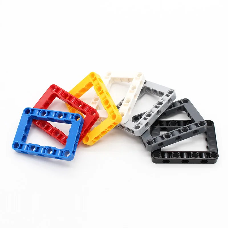 15pcs Technology 64179 Frame Thick 5x7 Open Center Bricks Building Blocks Parts Compatible Accessories Combination Mechanical