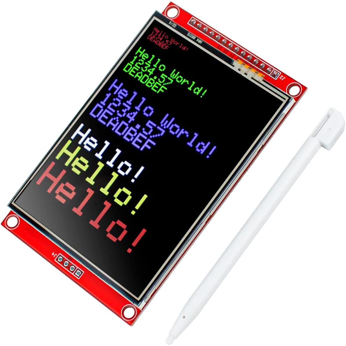 3.2 Inches TFT LCD Touch Screen Shield Display Module 320x240 SPI Serial ILI9341 with Touch Pen Compatible with Arduino R3/Mega2