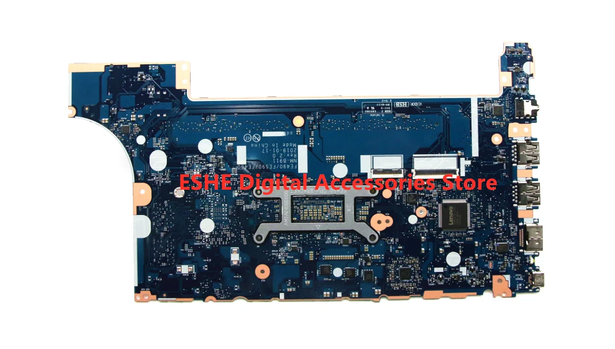 FE490 FE590 FE480 NM-B911 For Lenovo ThinkPad E490 E590 Laptop Motherboard With i3 i5 i7 CPU DDR4 5B20V80725 5B20V80719 02DL805