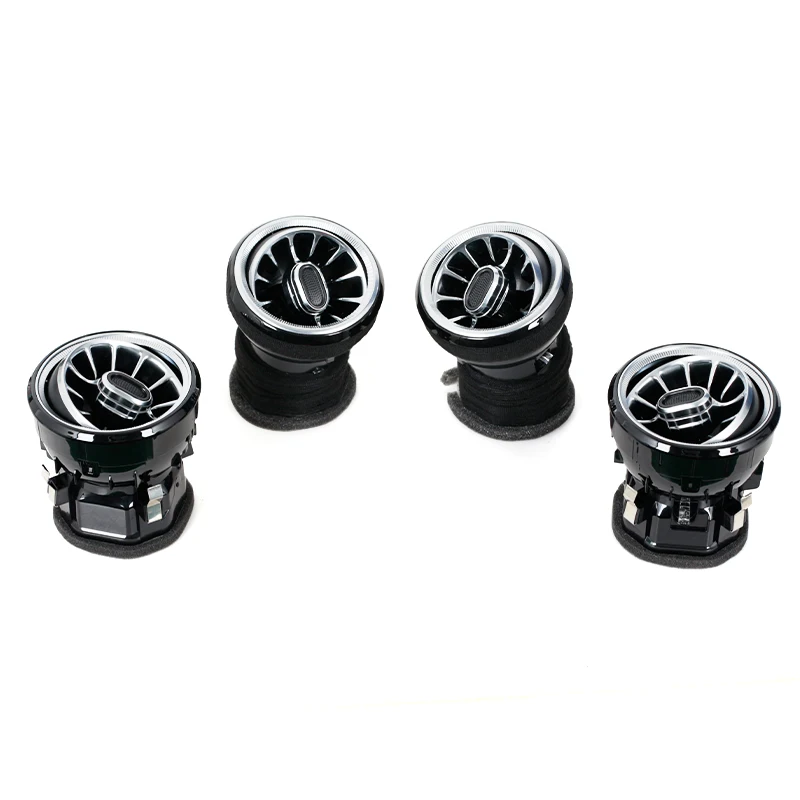 For Mercedes Benz Sprinter Car LED Front Dashboard AC Air Condition Vent Outlet Turbo Interior Trim Accessories