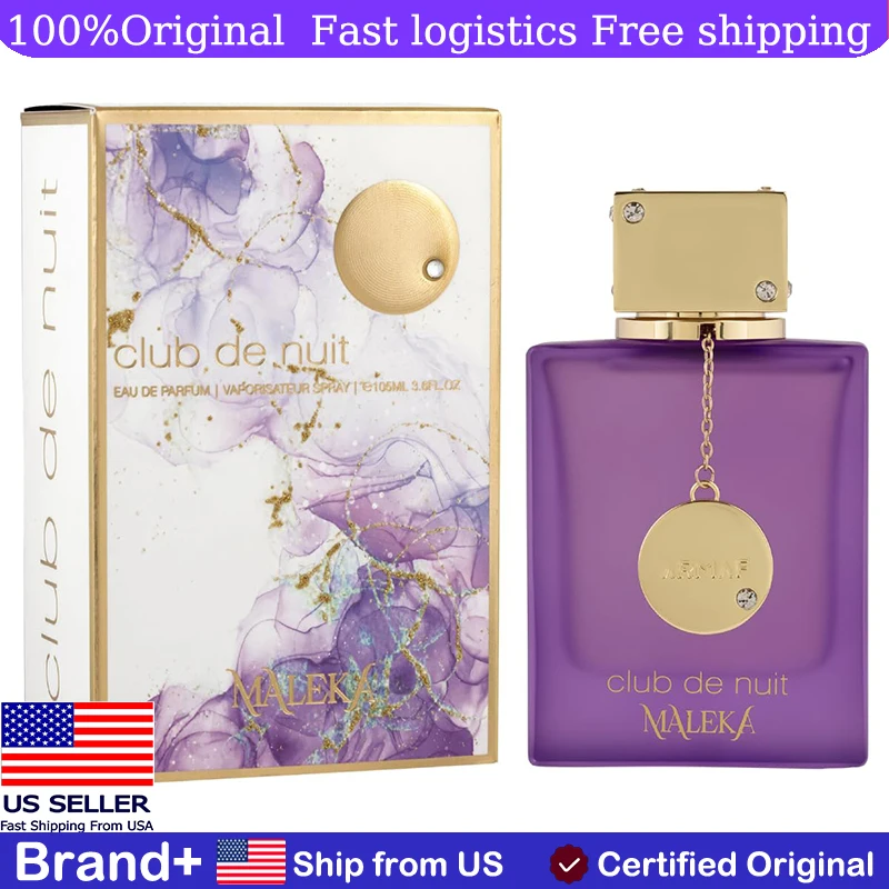 

Armaf Club De Nuit Maleka By Armaf for Women 3.6 Oz EDP Spray Cologne Persistence Arabian Women Long Lasting Fragrance Portable