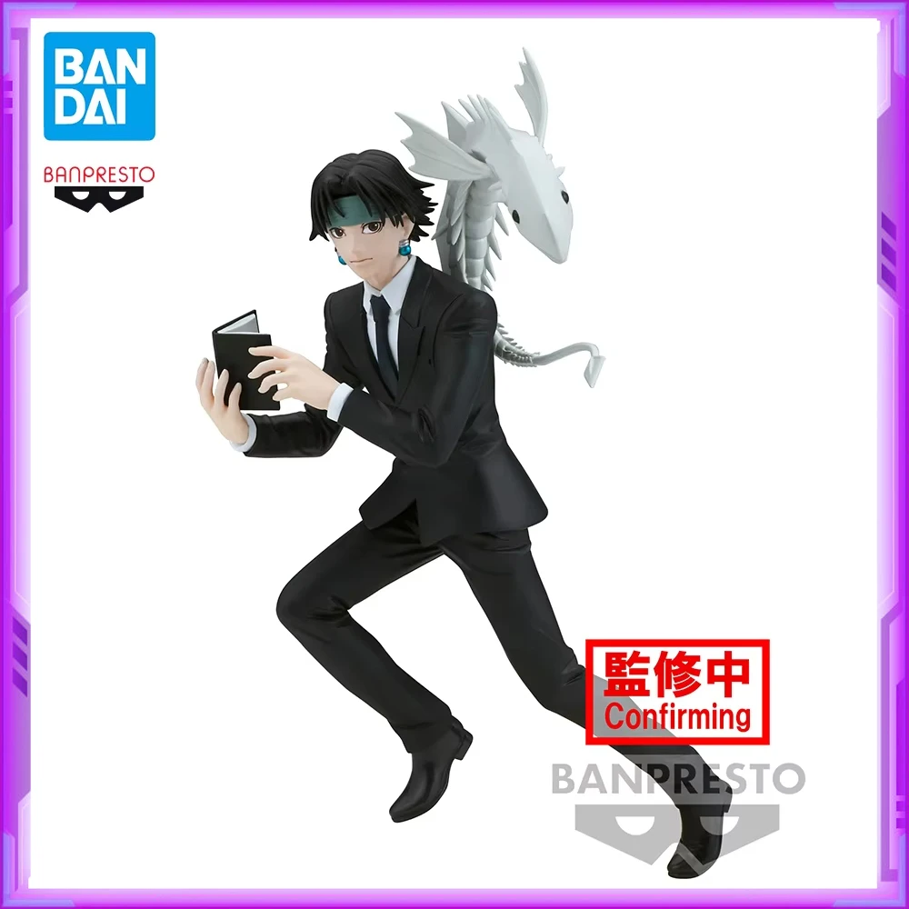 Original BANDAI Banpresto HUNTER HUNTER VIBRATION STARS Chrollo Lucilfer PVC Anime Figure Action Figures Model Toys