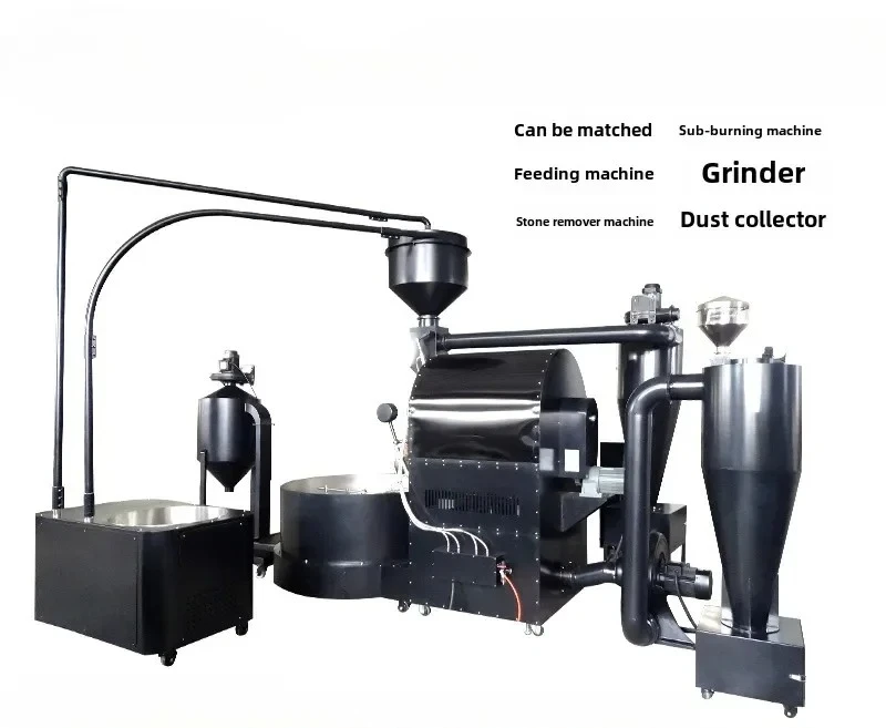 Professional coffee roaster, precise temperature control, deeply release the mellow aroma of coffee beans, creating a fine coffe