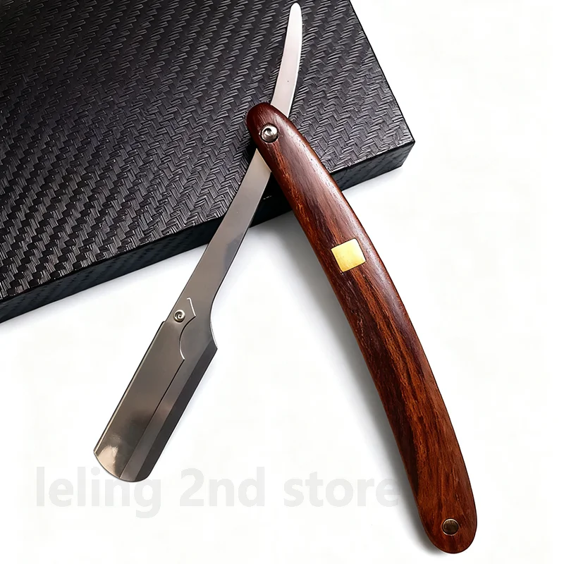 Men Foldable Stainless Steel Blades Old-fashioned Razor Manual Shaving Face Scraper Barber Razor Body Face Hair Removal Knife