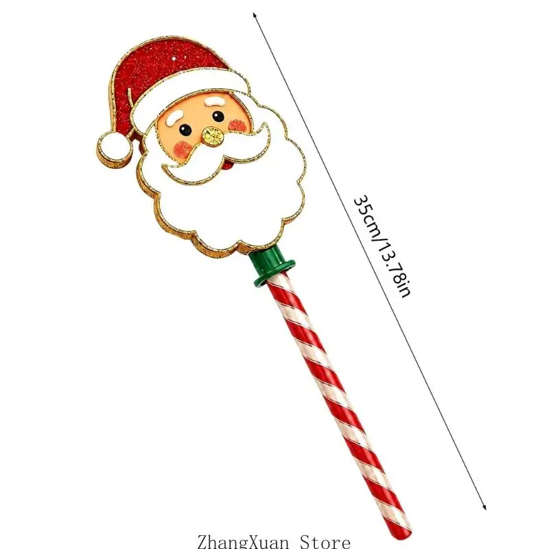 Weihnachtskassen-Zauberstab-Ornament-Kartenetui für Kassen- und Baumpräsentation 3XUF – Detail 6