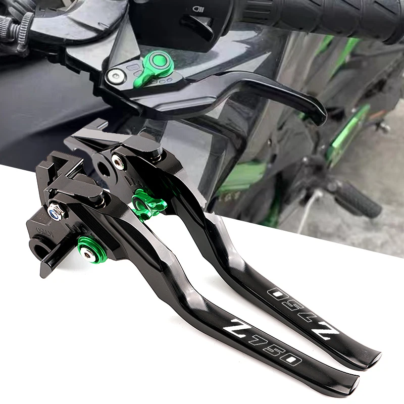

2025 Новый рычаг тормозной муфты для мотоцикла, регулируемые рычаги тормозной муфты с ЧПУ для Kawasaki Z750 Z 750 z750 2007-2012, аксессуары